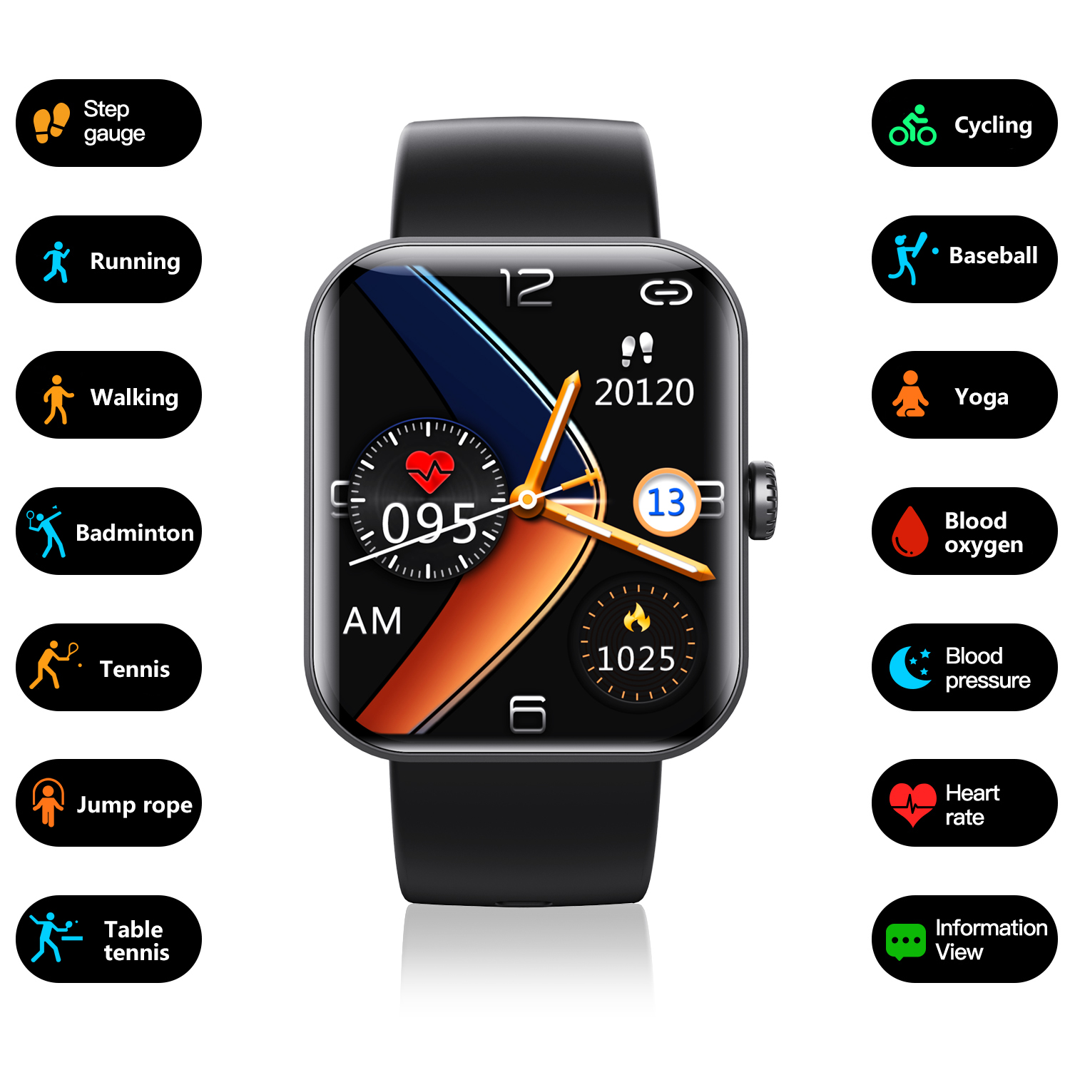 LMJM-F57L The Fourth Generation Smart Sports Watch