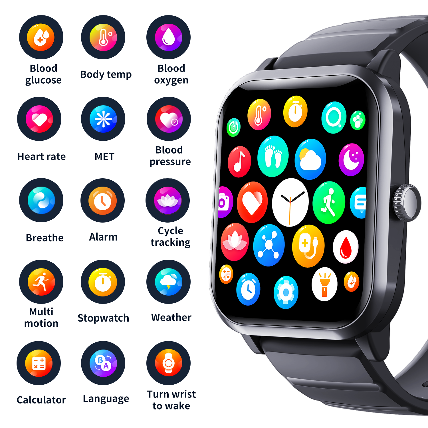 LMJM-F33 The Fifth generation smart sports watch