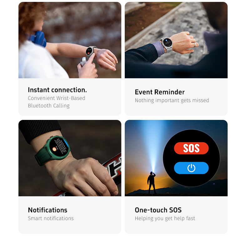 LMXM-GTR6 Health Care Monitor Smart Watch