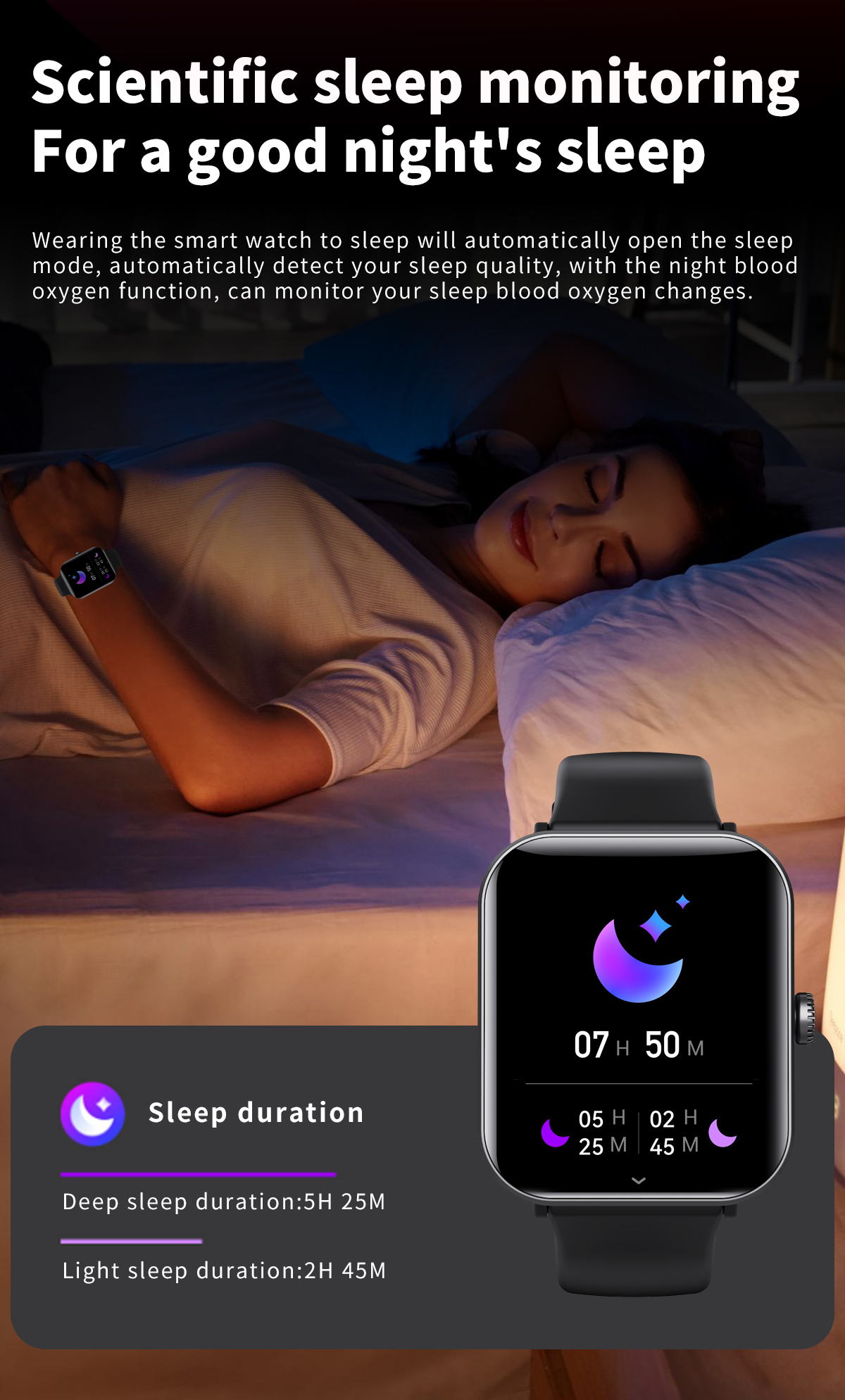 LMJM-F57Pro Heart Rate Monitor Smart Watch