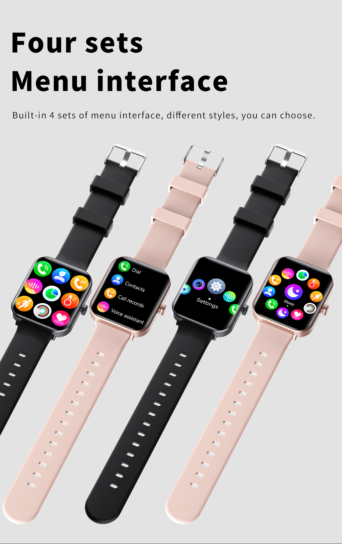 LMJM-F57Pro Heart Rate Monitor Smart Watch