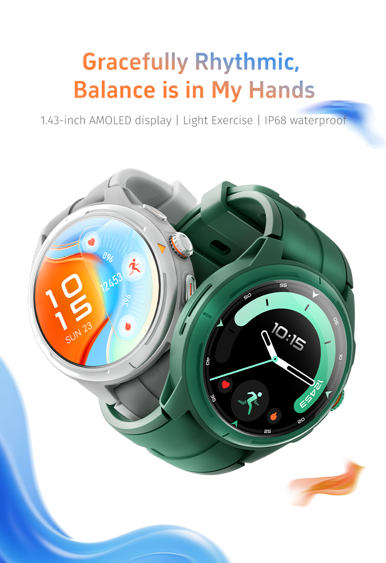 LMXM-GTR6 Health Care Monitor Smart Watch