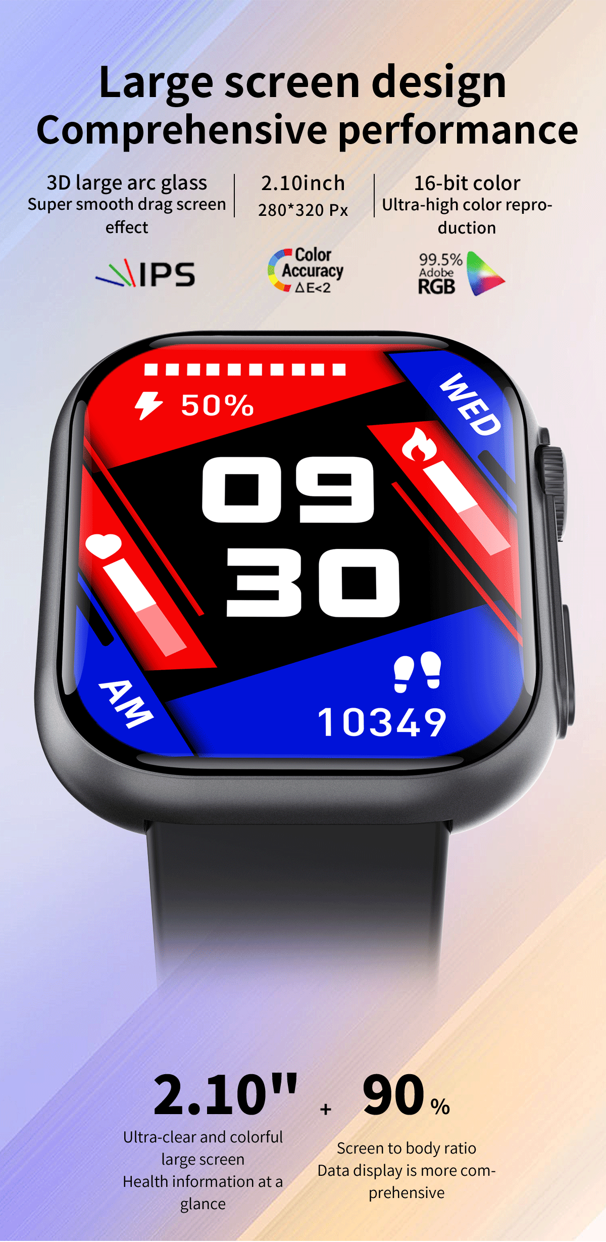 LMJM-F59 Multifuctional Smart Watch