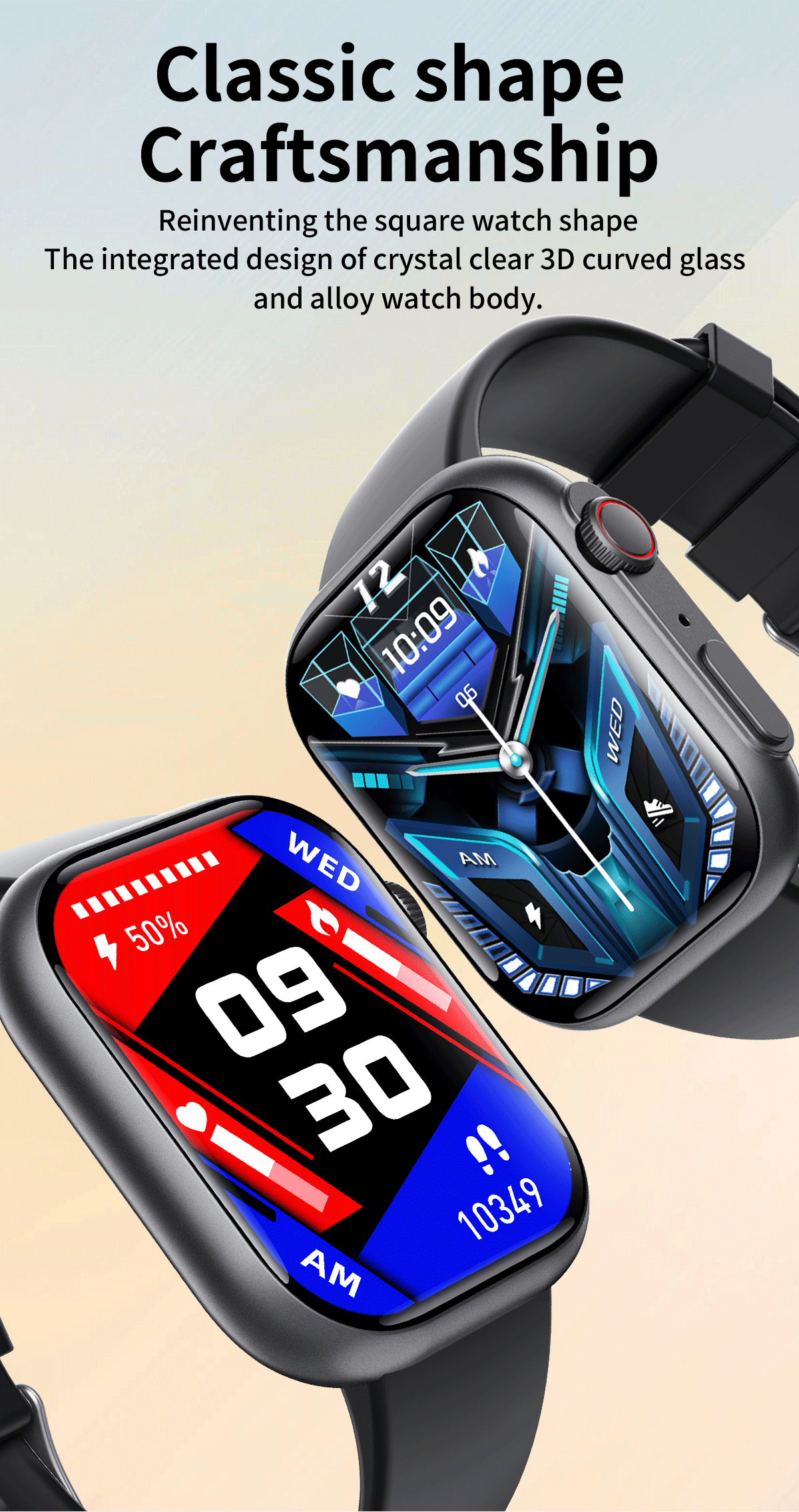 LMJM-F59 Multifuctional Smart Watch