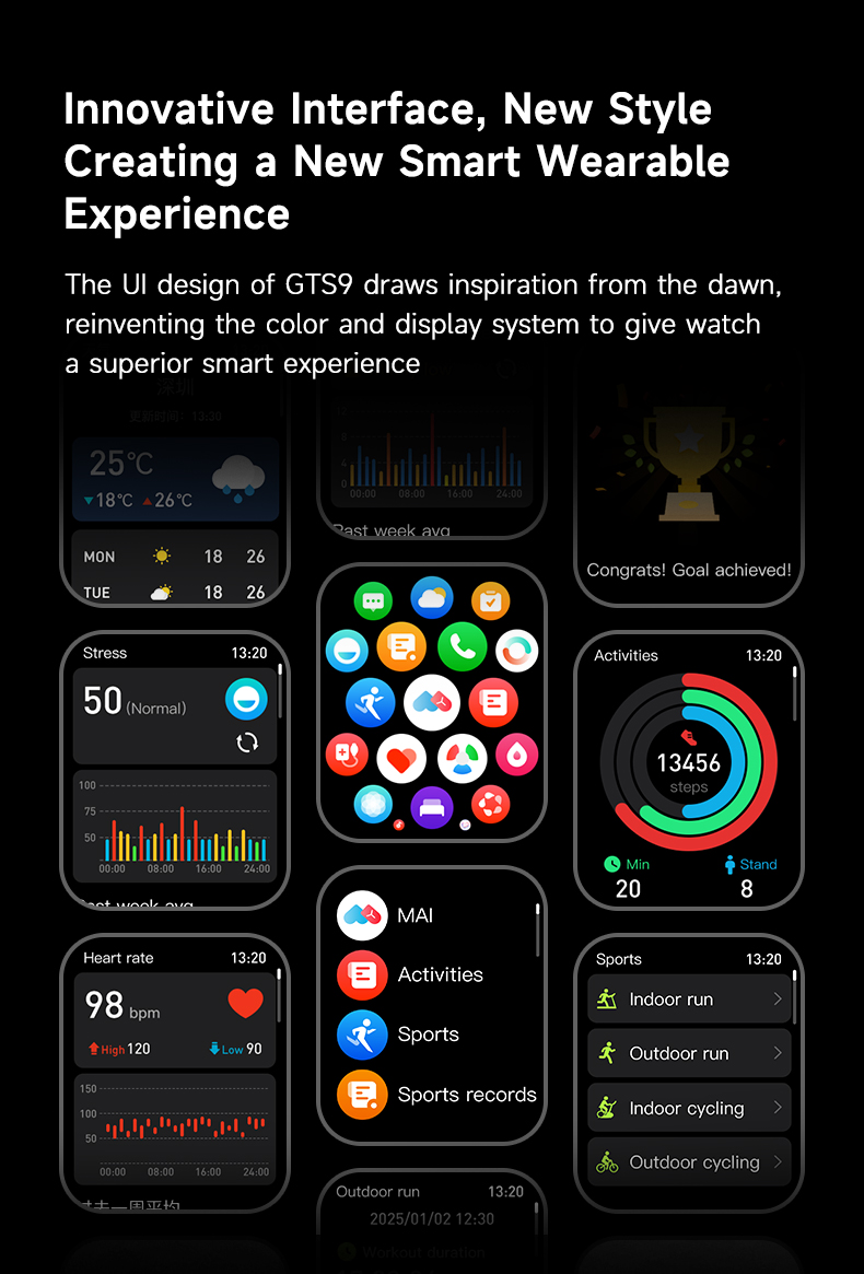 LMXM-GTS9 Sport Smart Watch