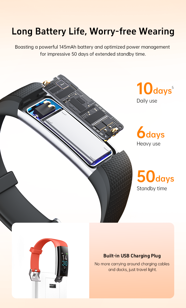 LMXM-S5 Smart Fitness Tracker