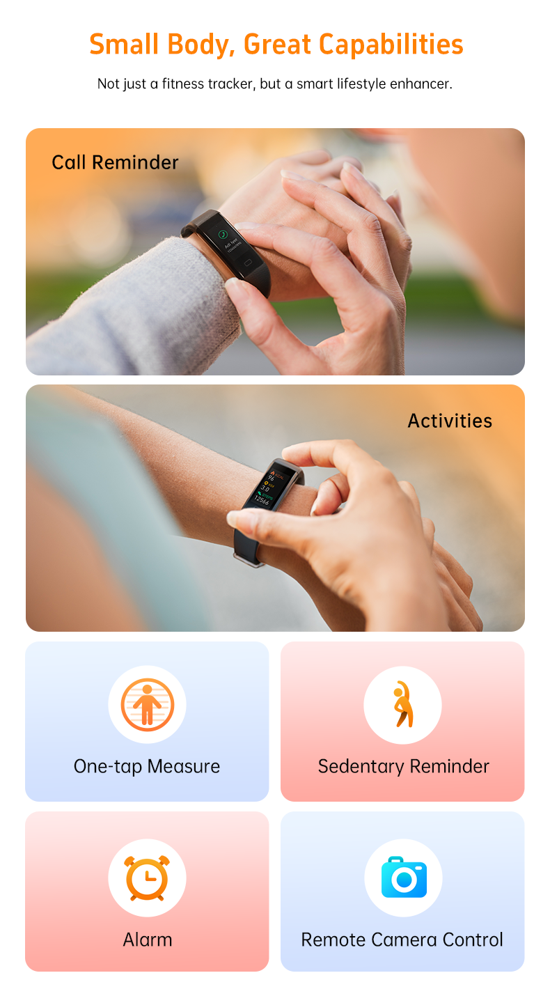 LMXM-S5 Smart Fitness Tracker