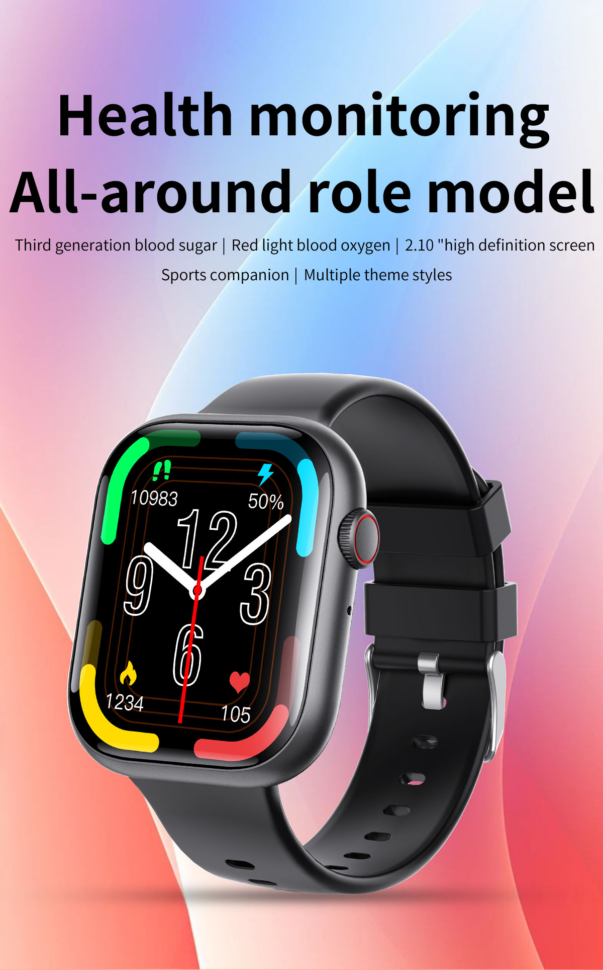 LMJM-F70 Women's Menstrual Track Smart Watch