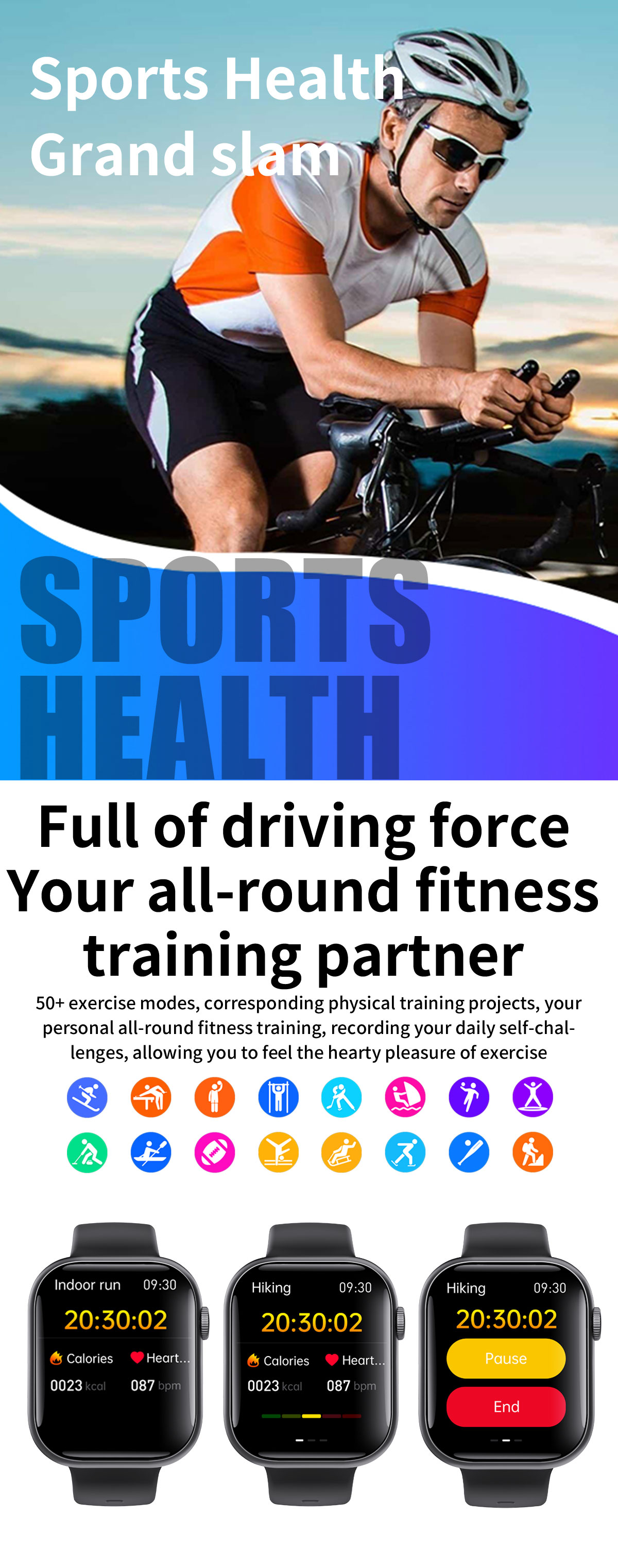 LMJM-F70 Women's Menstrual Track Smart Watch