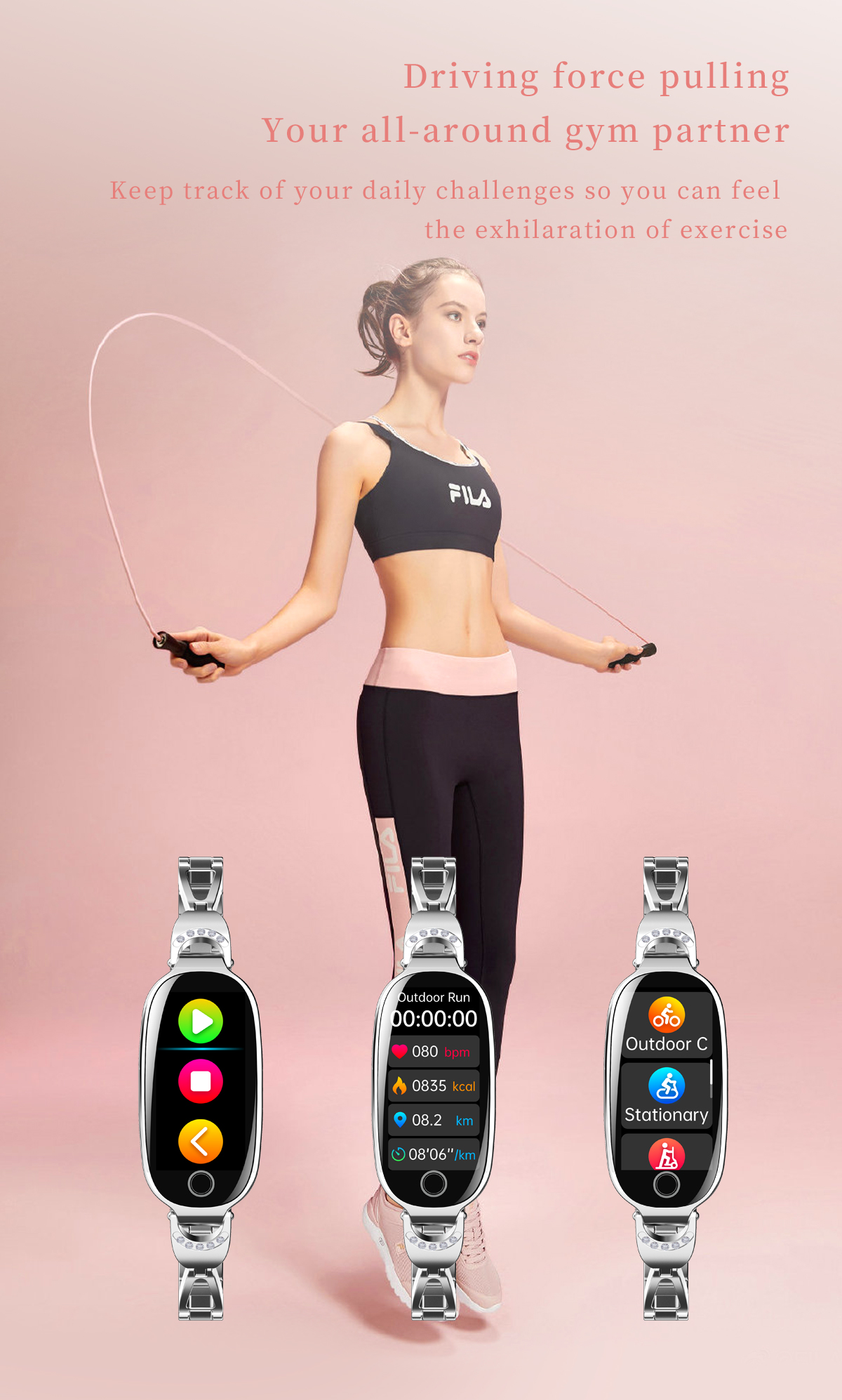 LMJM-F81 Blood Oxygen Monitor Smart Watch