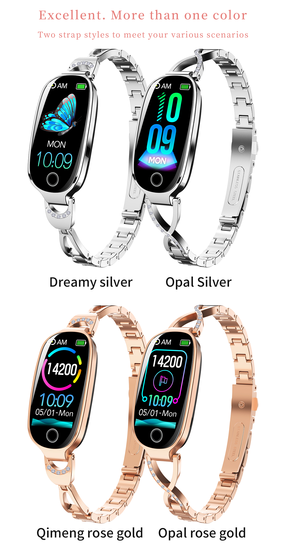 LMJM-F81 Blood Oxygen Monitor Smart Watch