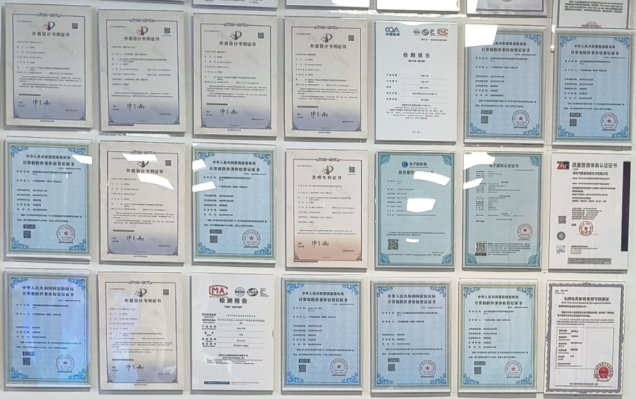 Certificates